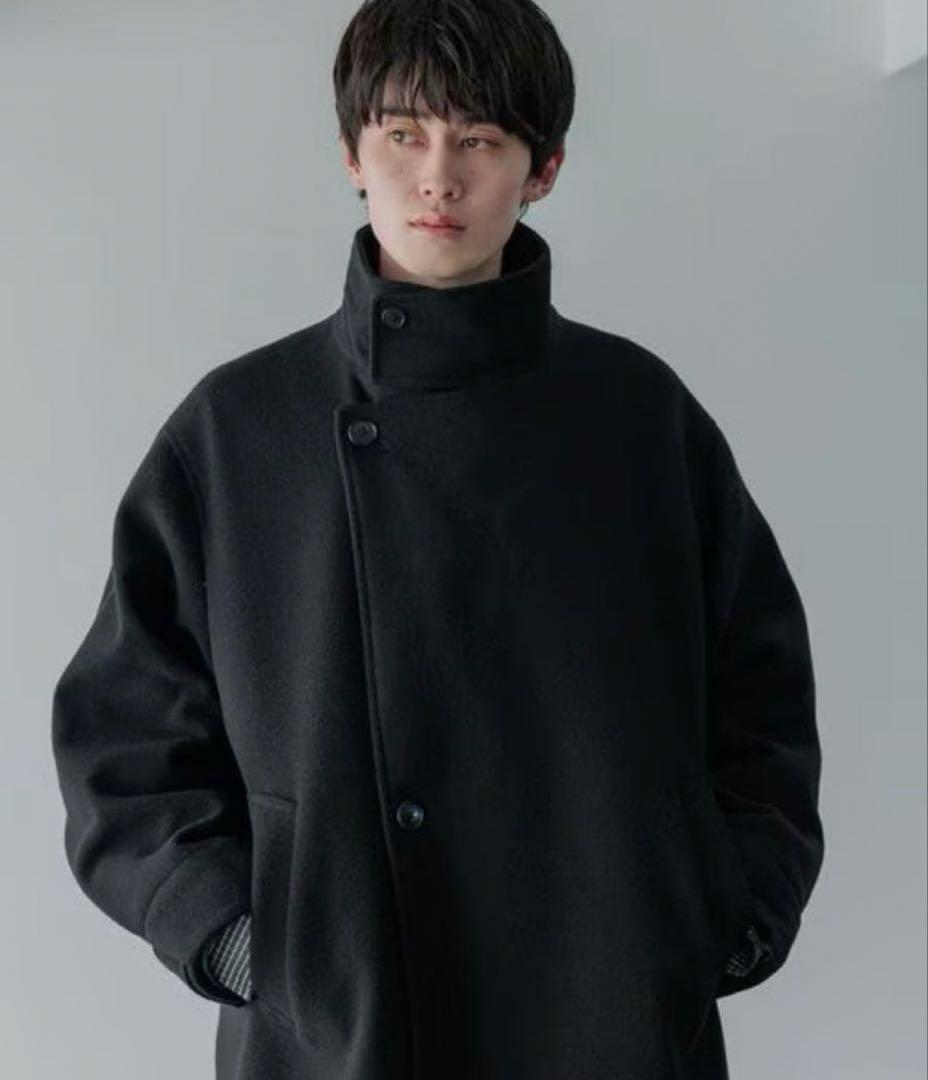 【LFM(U)】ウールライクスタンドコート　サイズM ローリーズファーム