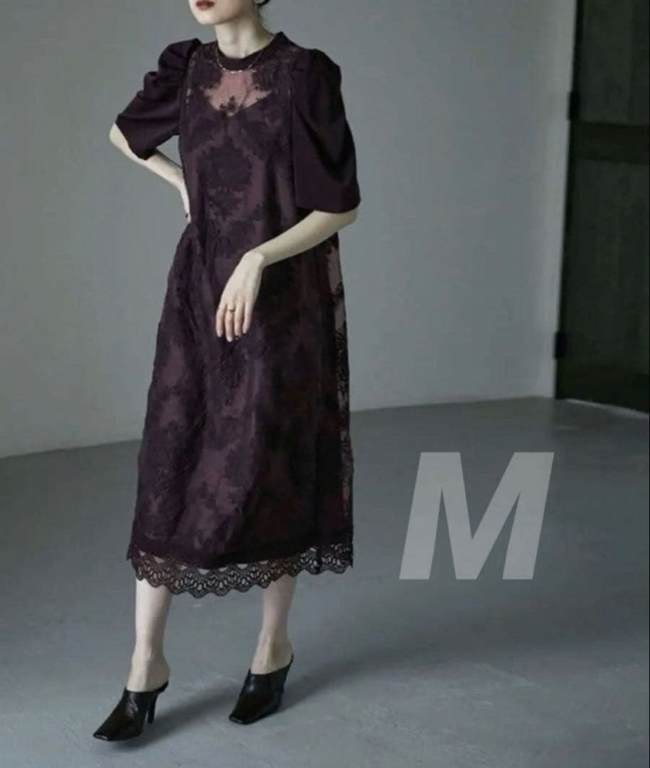 5★新品★ etoll. ヴィンテージレースドレス 結婚式　サンプル品