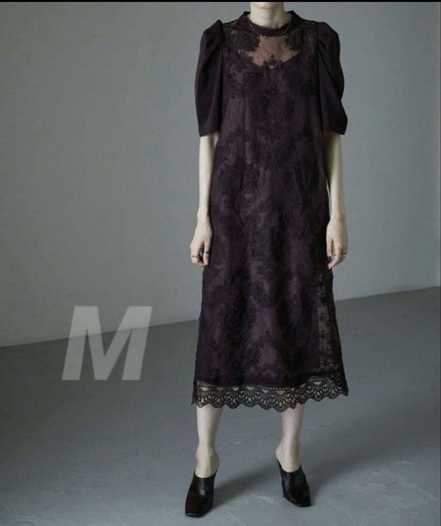 5★新品★ etoll. ヴィンテージレースドレス 結婚式　サンプル品