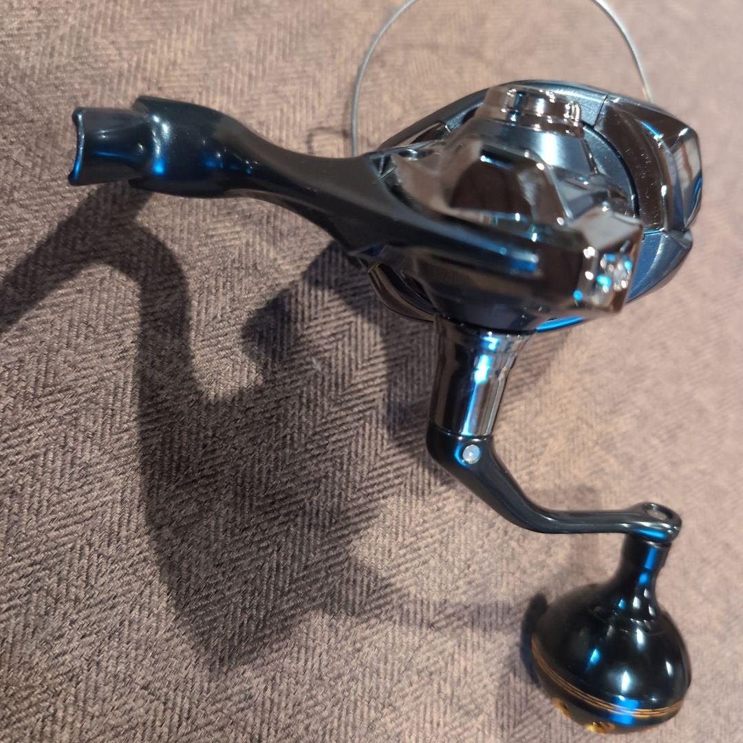 シマノアルテグラ4000XG スピニングリール 黒/金　ゴメクサスハンドル