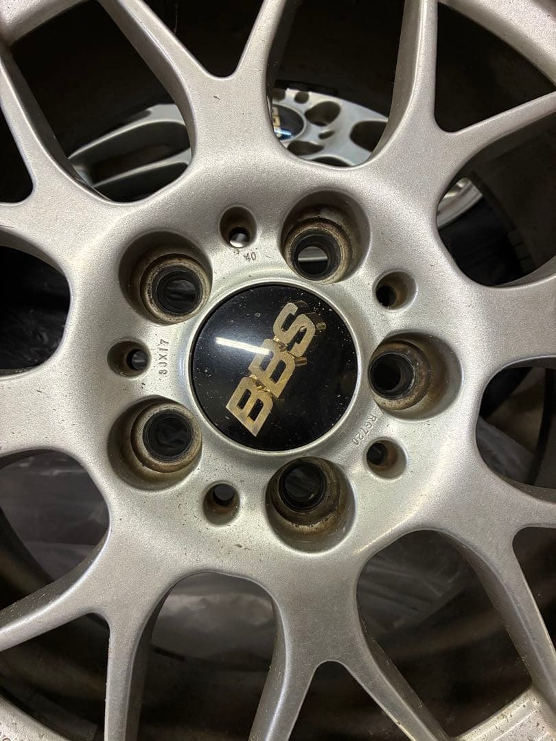 う*ん様 BBS 17インチホイール　タイヤ付
