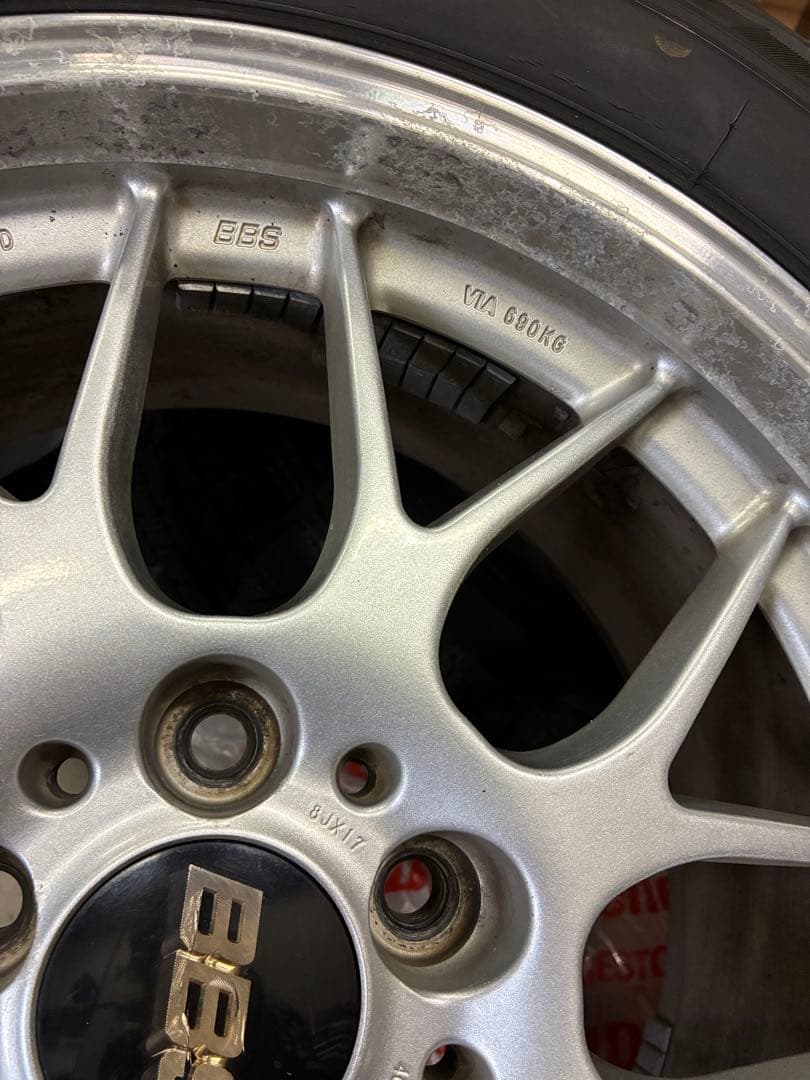 う*ん様 BBS 17インチホイール　タイヤ付