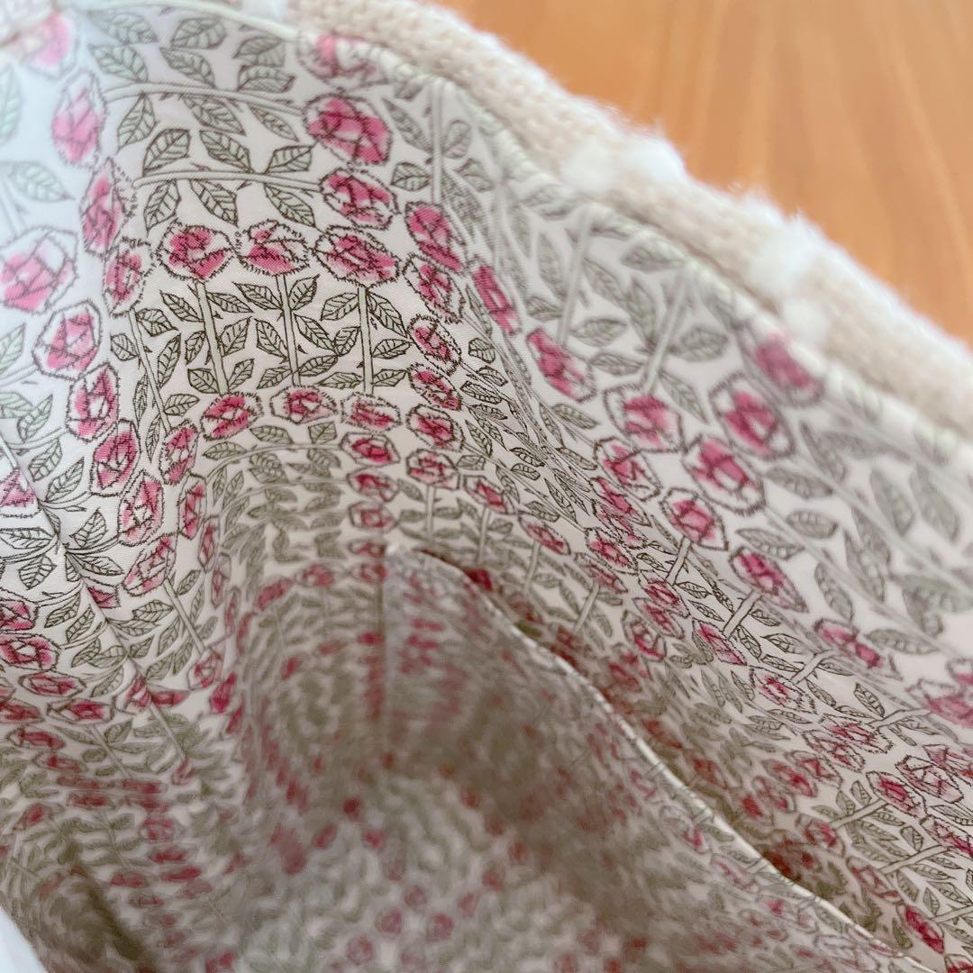 ワランワヤン　カゴバッグ　ミナペルホネンタンバリン　バッグインバッグ