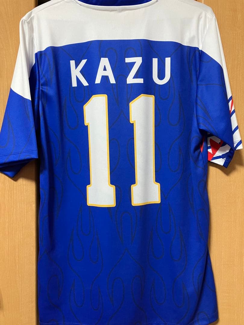 三浦知良　カズ　KAZU 限定記念モデル　サッカー　ユニフォーム　レア