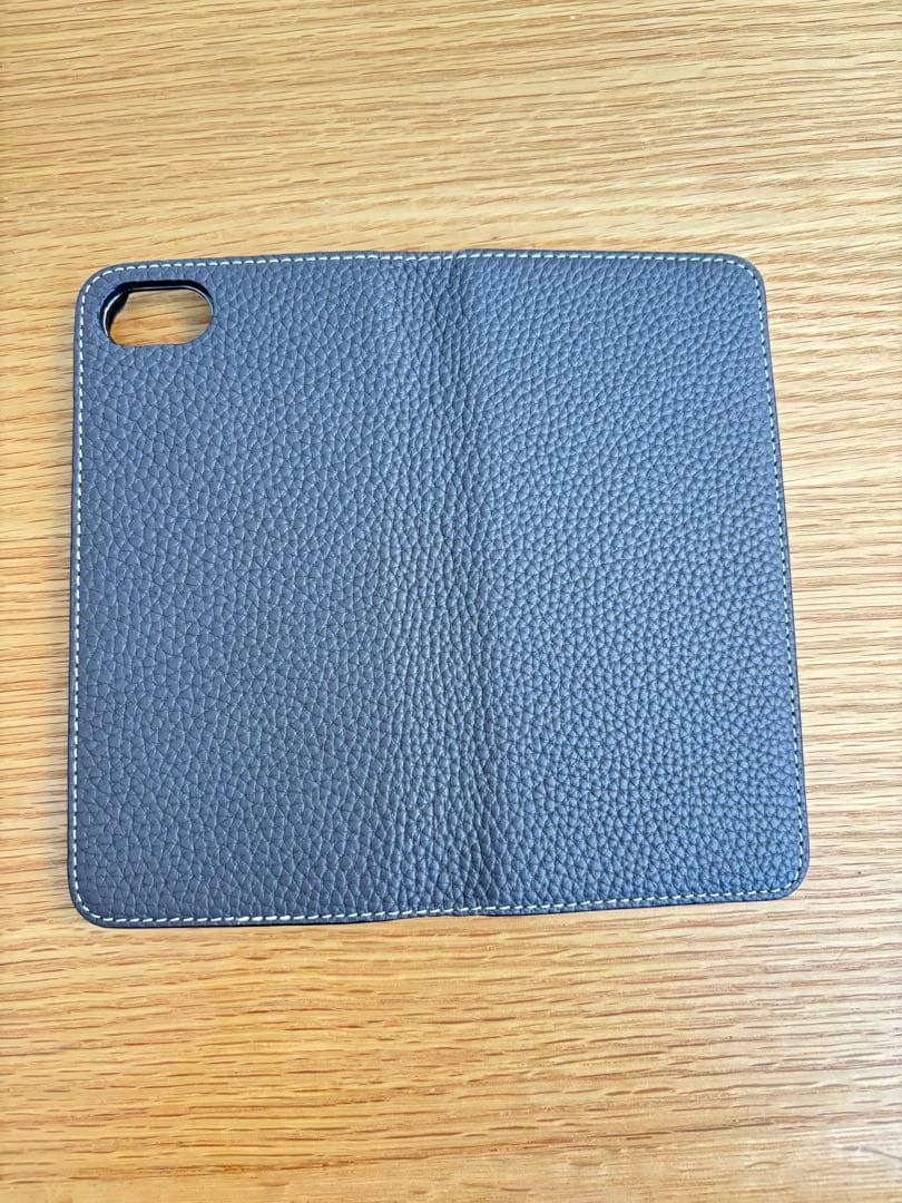 ボナベンチュラ　iPhone SE ダイアリーケース シュリンクレザー