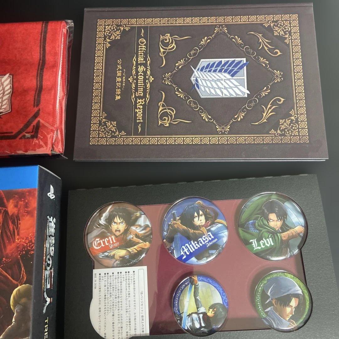 ★中古★ PS4 進撃の巨人　トレジャーボックス　美品　　3ー4166