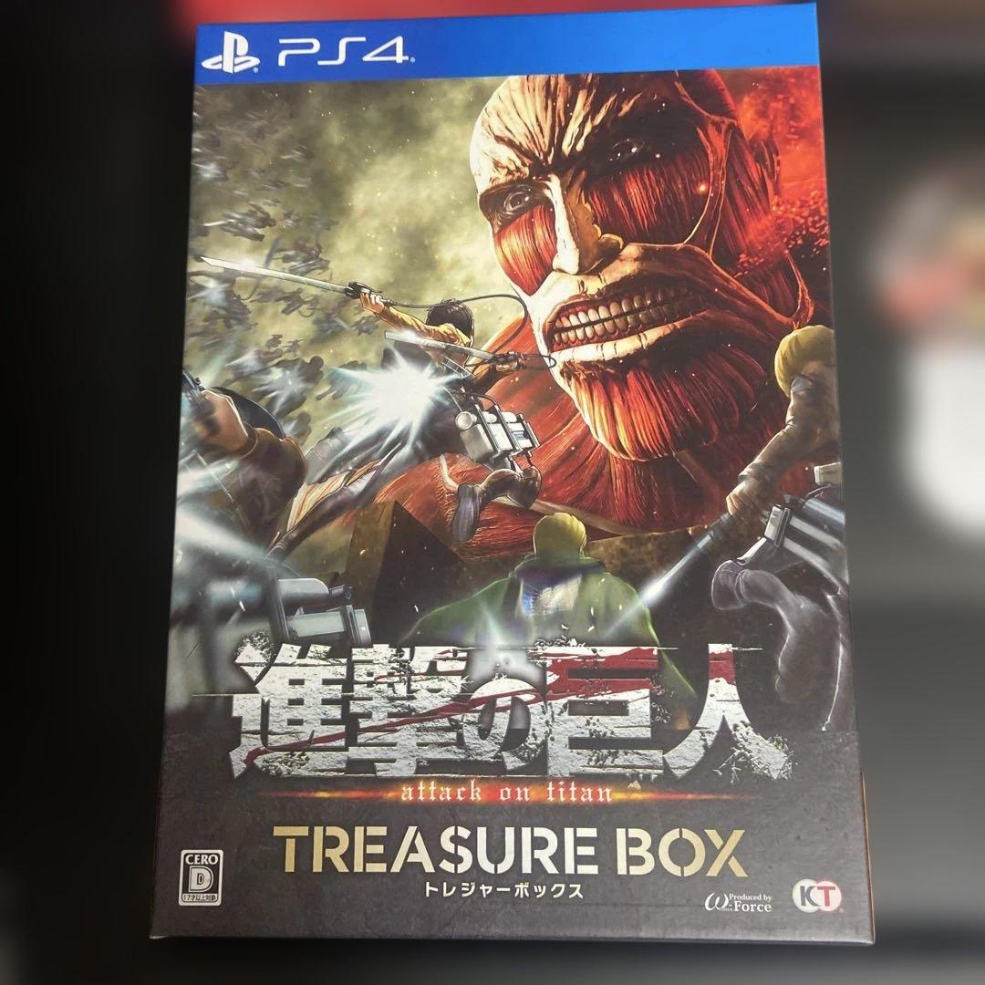 ★中古★ PS4 進撃の巨人　トレジャーボックス　美品　　3ー4166