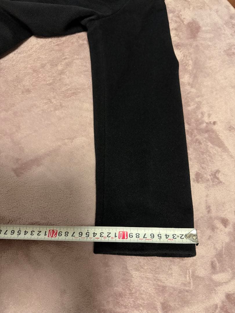 高級感 agnes b フランス製 アンゴラ50% ロングコート 38