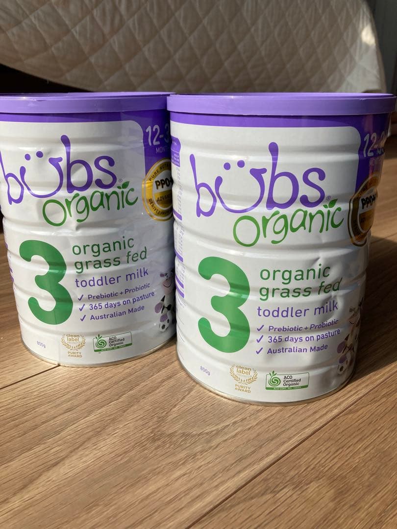 bubs 3 オーガニック　グラスフェッド
