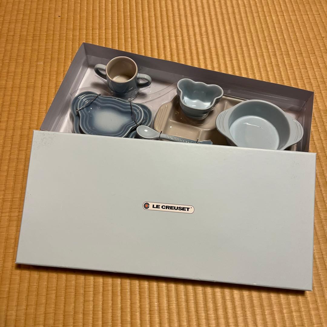 未使用★LE CREUSET★ベビー食器セット