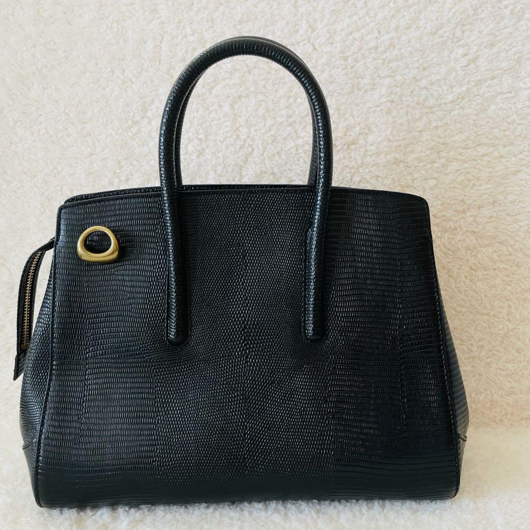 【未使用】TOFF&LOADSTONE ハンドバッグ ショルダーバッグ 黒