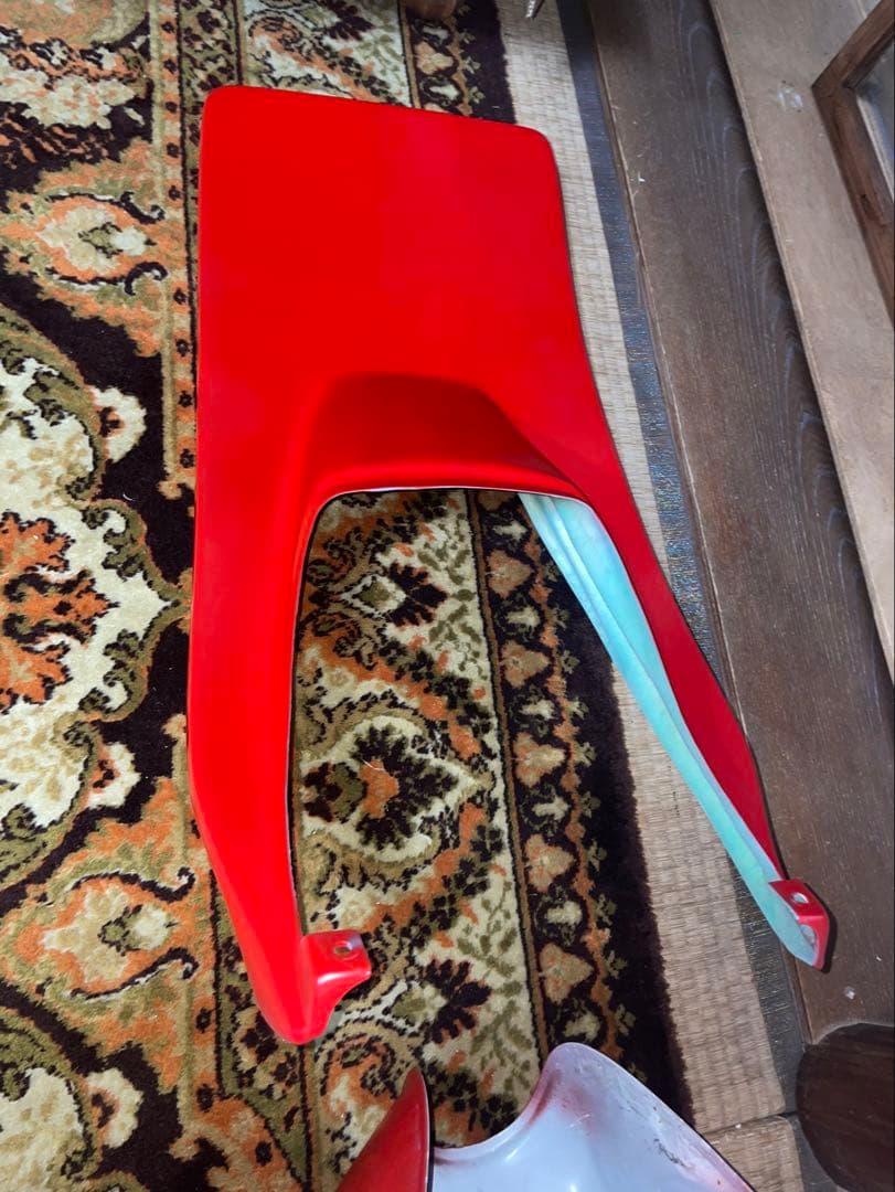 ゼファー400 赤ソリ外装　ゼファーχ zephyr