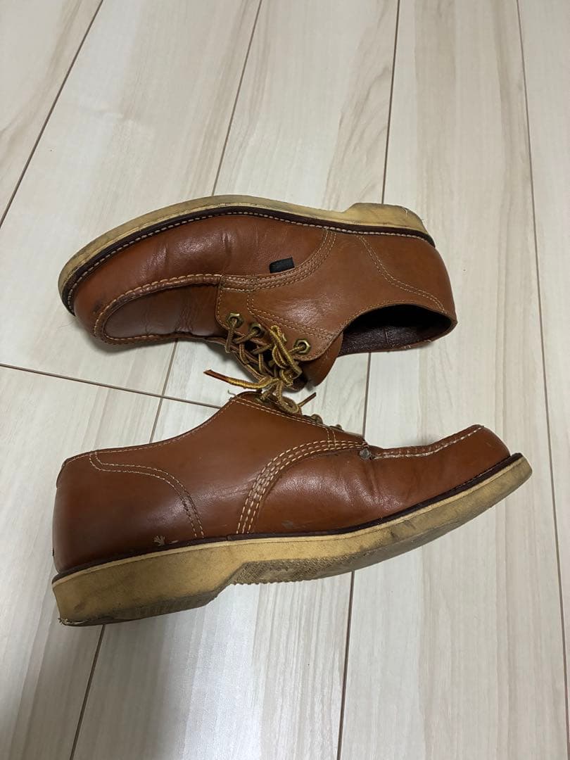 ビンテージ 黒タグ チペワ オックスフォード ローカット モカシン ブーツ