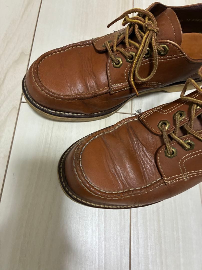 ビンテージ 黒タグ チペワ オックスフォード ローカット モカシン ブーツ