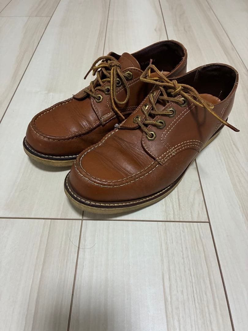 ビンテージ 黒タグ チペワ オックスフォード ローカット モカシン ブーツ