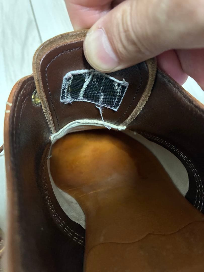 ビンテージ 黒タグ チペワ オックスフォード ローカット モカシン ブーツ