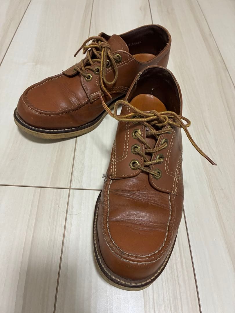 ビンテージ 黒タグ チペワ オックスフォード ローカット モカシン ブーツ