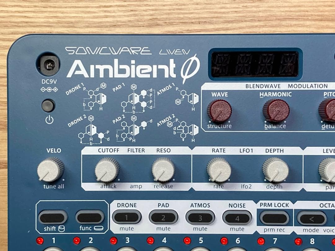 美品 Sonicware LIVEN Ambient Ø 純正アダプター付き