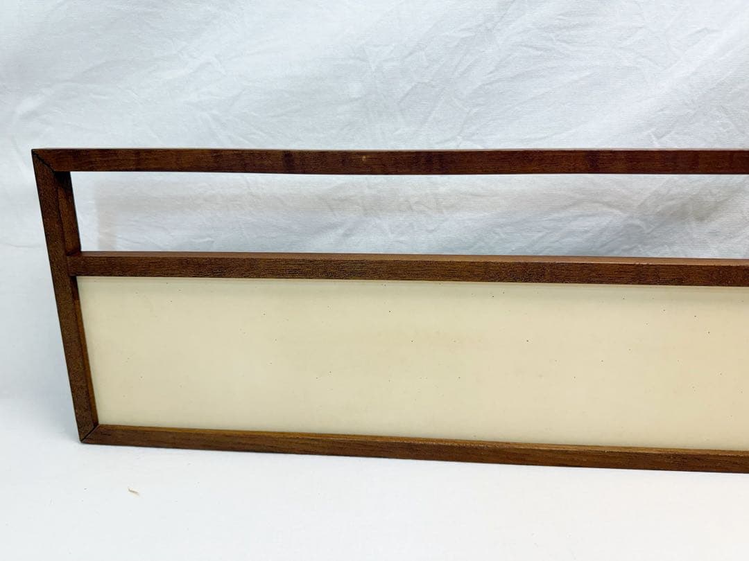 ほぼ未使用 茶道具 煎茶用 風炉先屏風 桑縁 金砂子 裏白 両面使い 紙箱