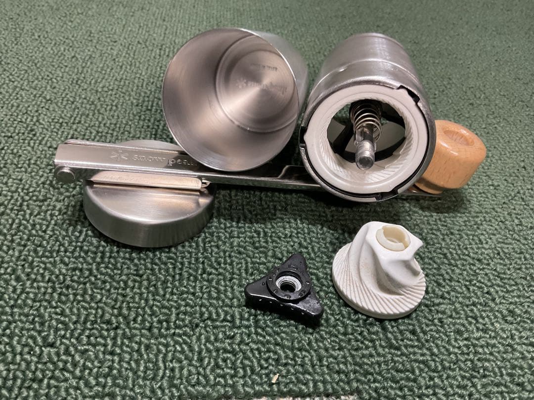 美品 フィールドバリスタ ドリッパー ＆ フィールドバリスタ ミル スノーピーク