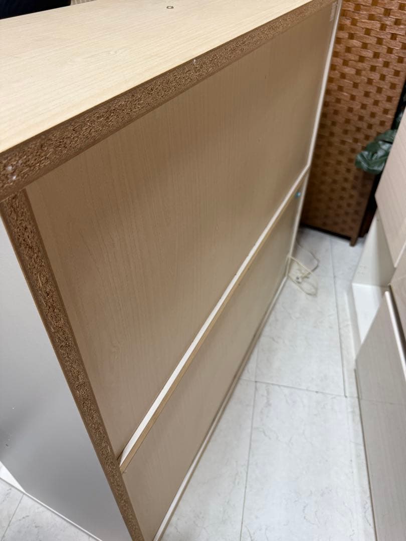 訳あり！ニトリ　キッチンボード120KB WH