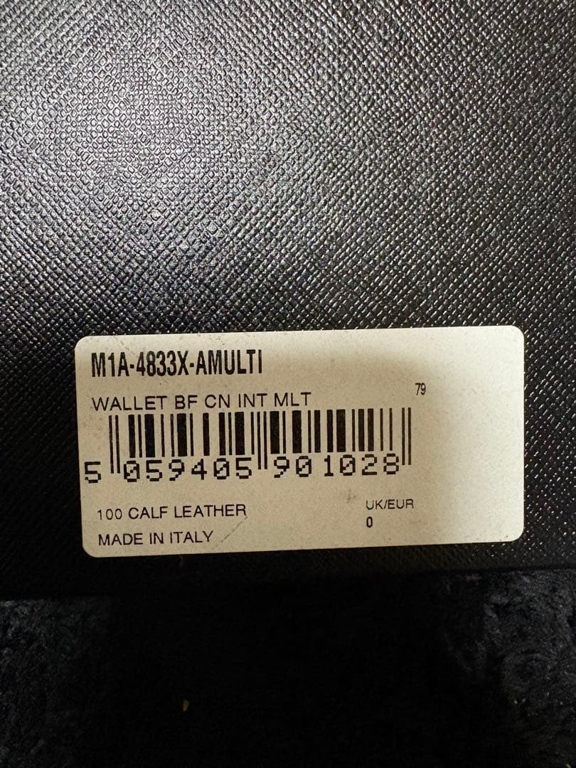 Paul Smith ポールスミス マルチストライプ メンズ 二つ折り 財布