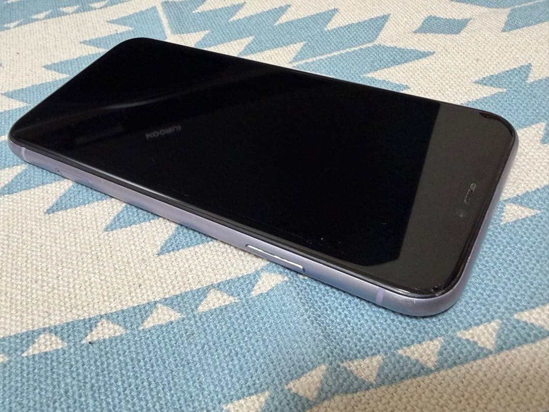 Apple iPhone 11 本体 パープル ジャンク