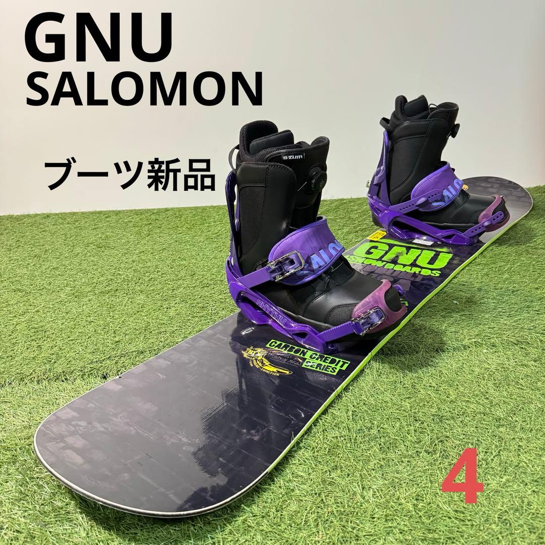 定価12万円相当★メンズオールラウンド向けスノーボードセットSALOMON