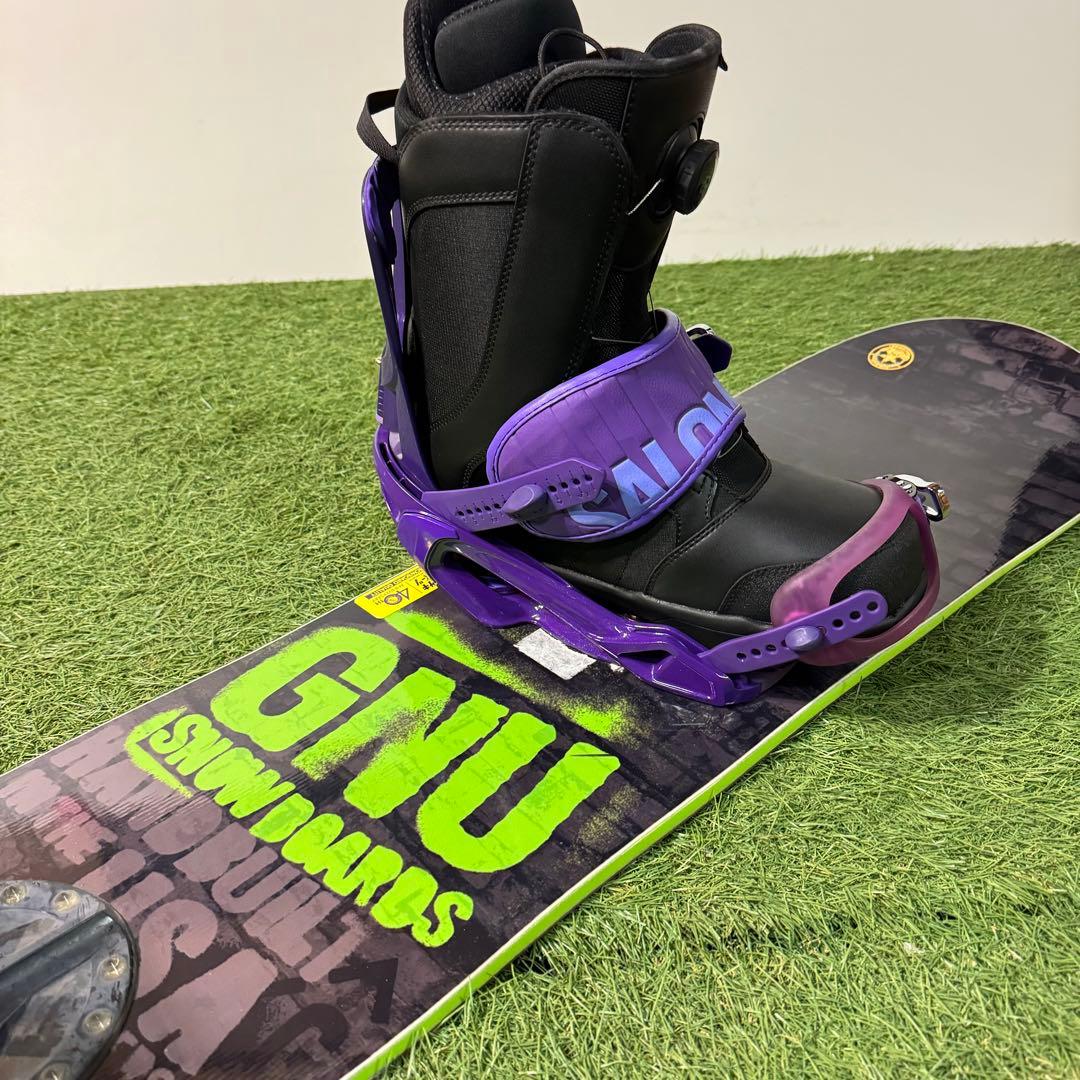 定価12万円相当★メンズオールラウンド向けスノーボードセットSALOMON