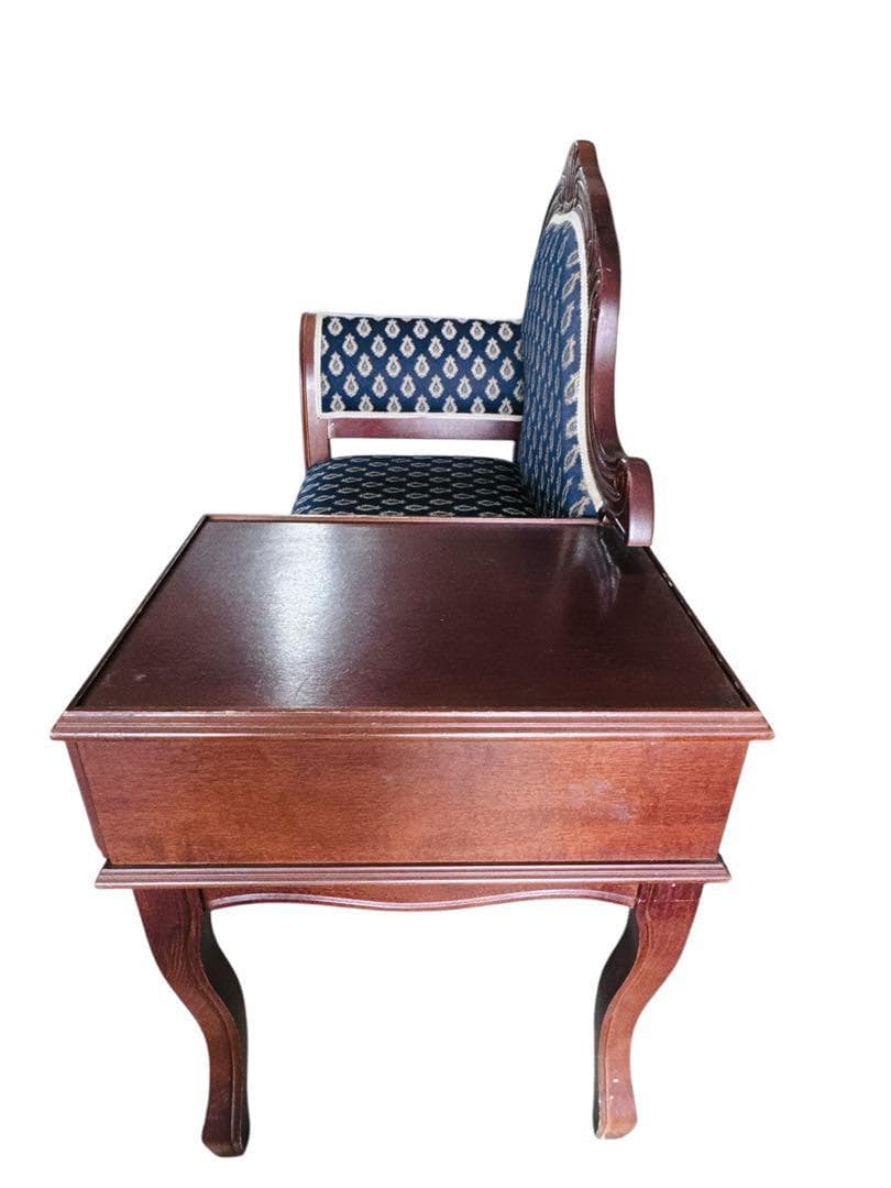 タロッコ テレフォンベンアンティーク風 クラシック 天然木 猫足 猫脚