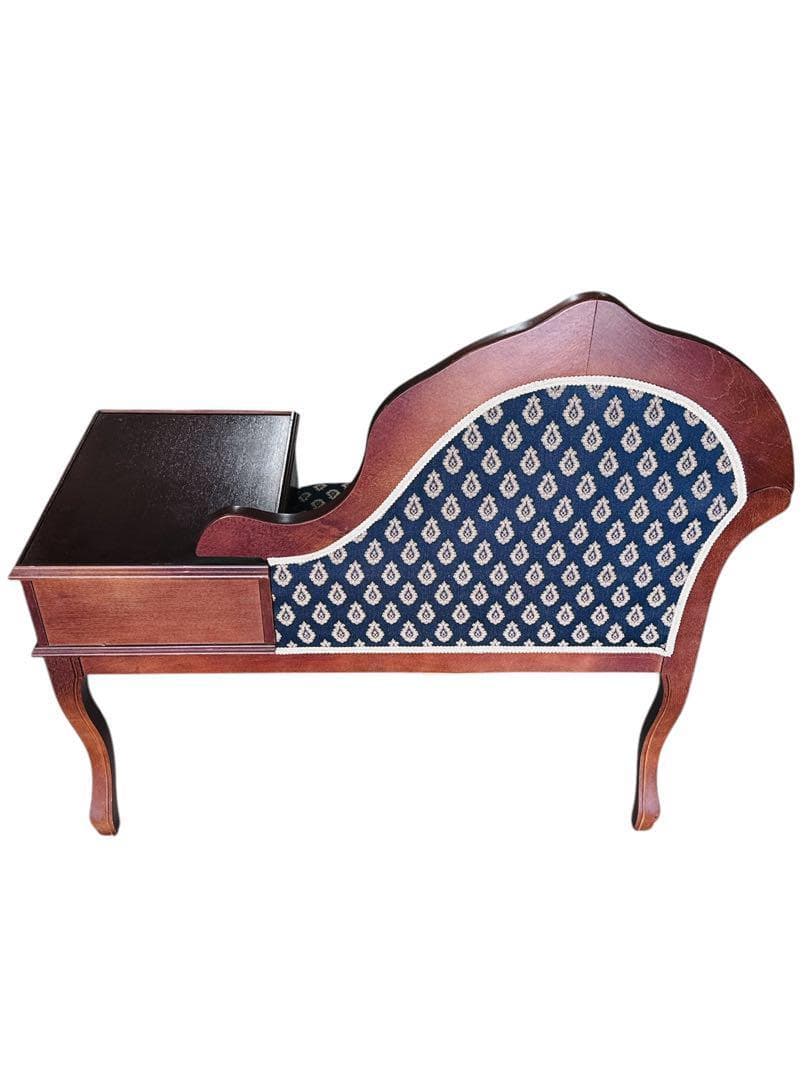 タロッコ テレフォンベンアンティーク風 クラシック 天然木 猫足 猫脚