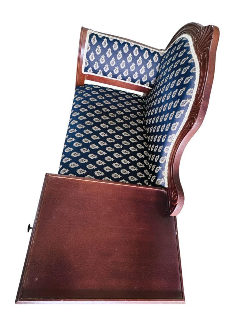 タロッコ テレフォンベンアンティーク風 クラシック 天然木 猫足 猫脚