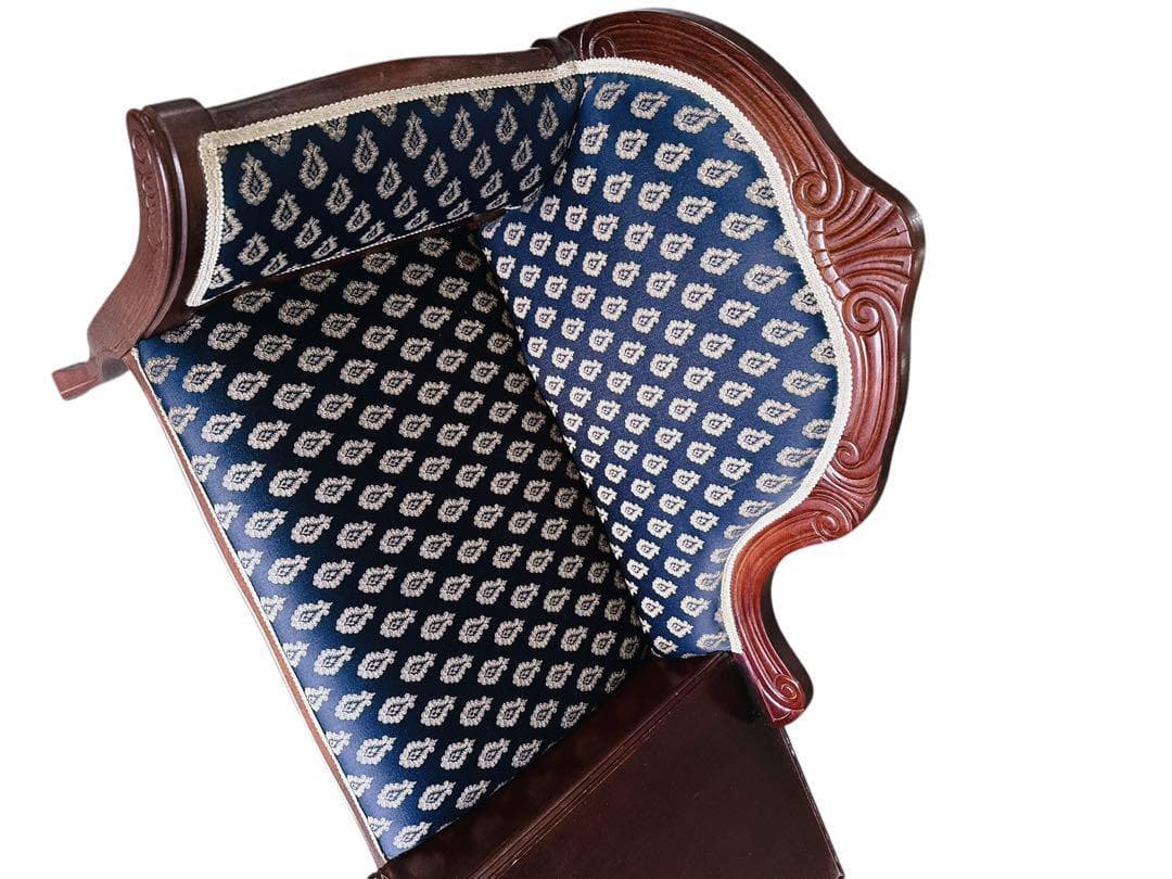 タロッコ テレフォンベンアンティーク風 クラシック 天然木 猫足 猫脚