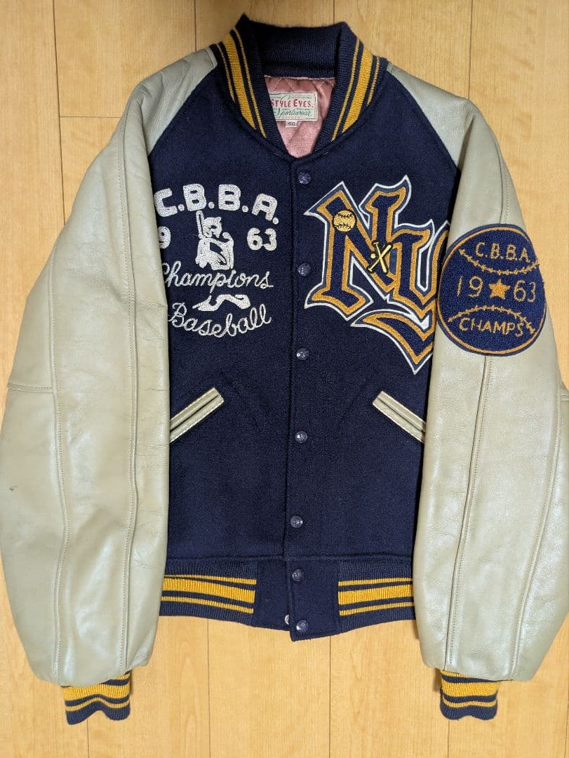 訳ありStyle Eyesスタジャン【M品番・サイズ40】東洋エンタープライズ