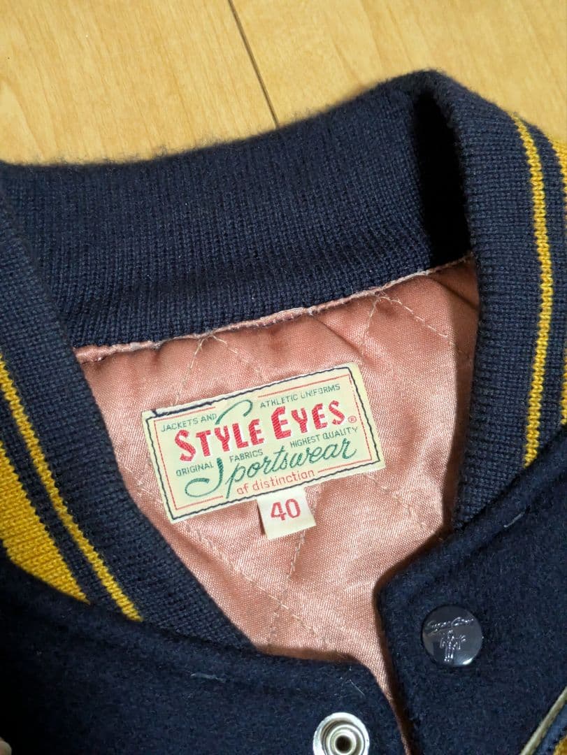 訳ありStyle Eyesスタジャン【M品番・サイズ40】東洋エンタープライズ