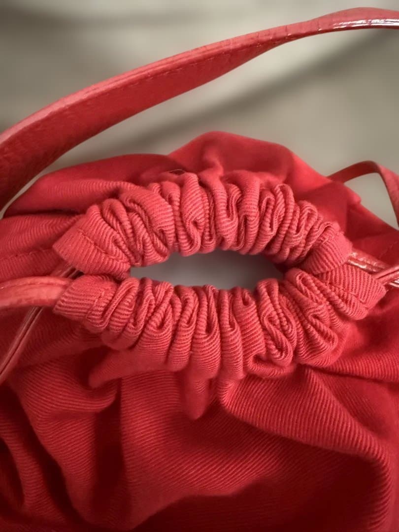 アヤコバッグ　ポタリバッグ　レッド