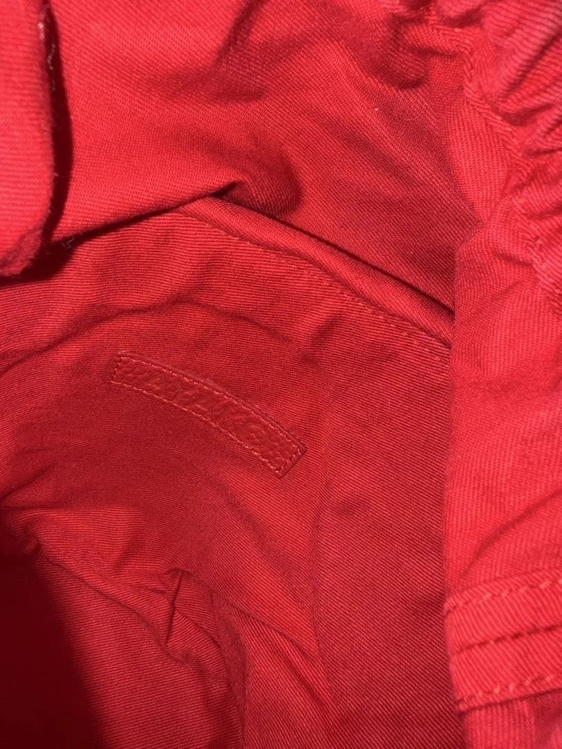 アヤコバッグ　ポタリバッグ　レッド