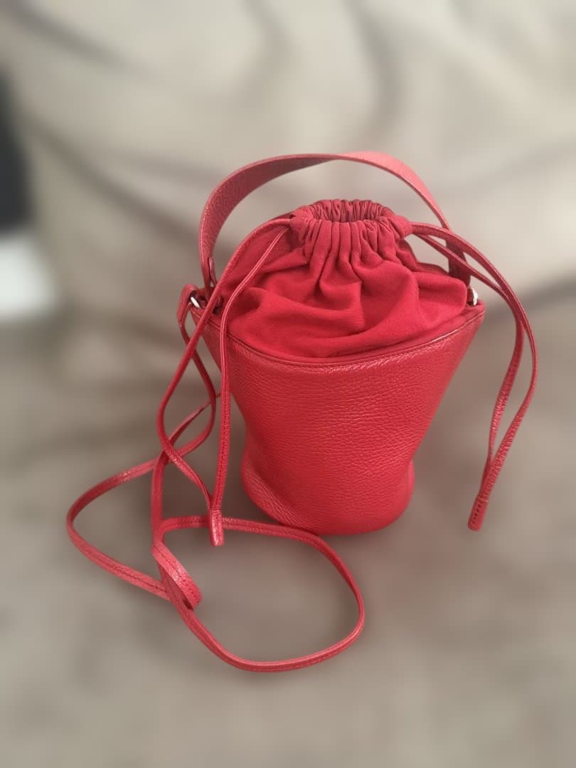 アヤコバッグ　ポタリバッグ　レッド