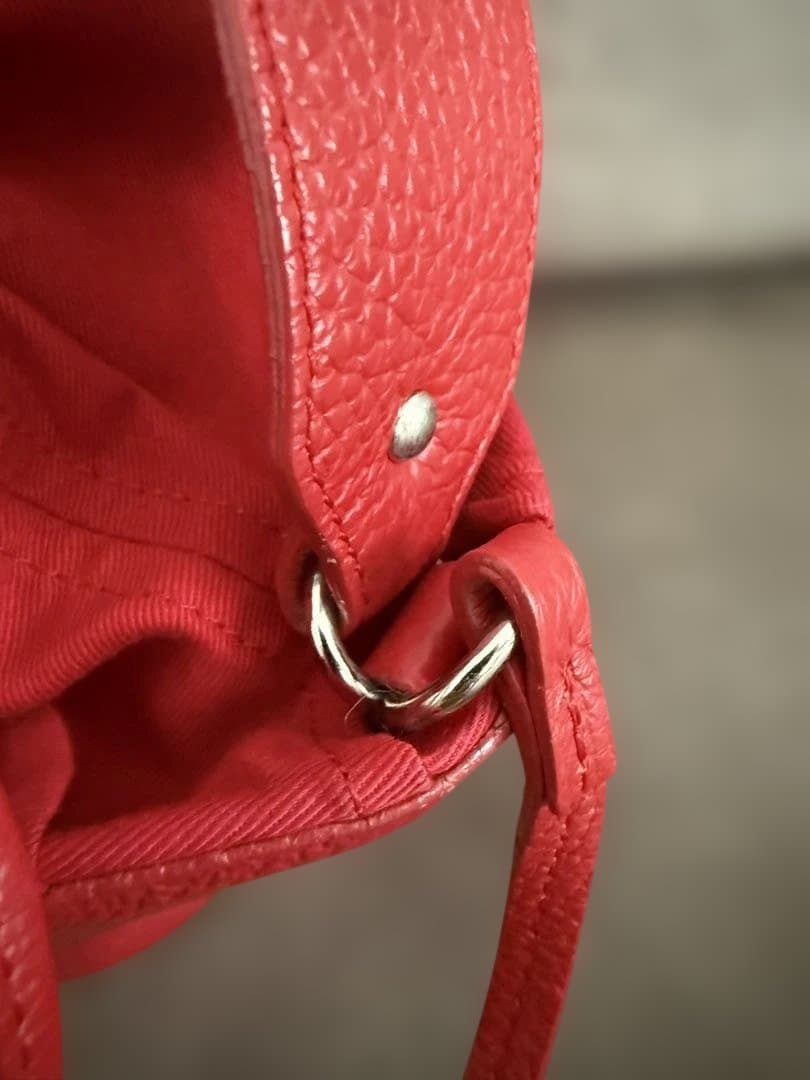 アヤコバッグ　ポタリバッグ　レッド