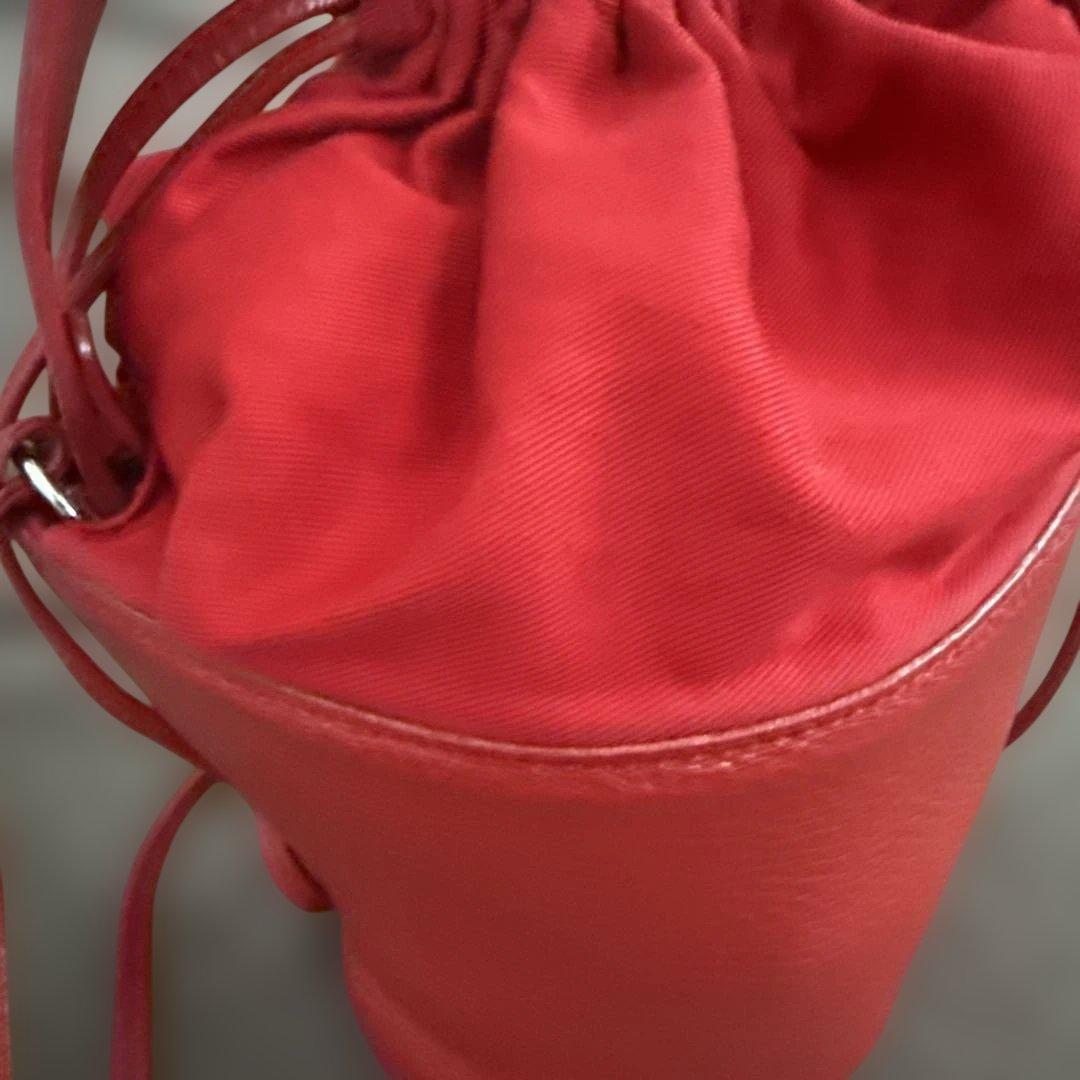 アヤコバッグ　ポタリバッグ　レッド