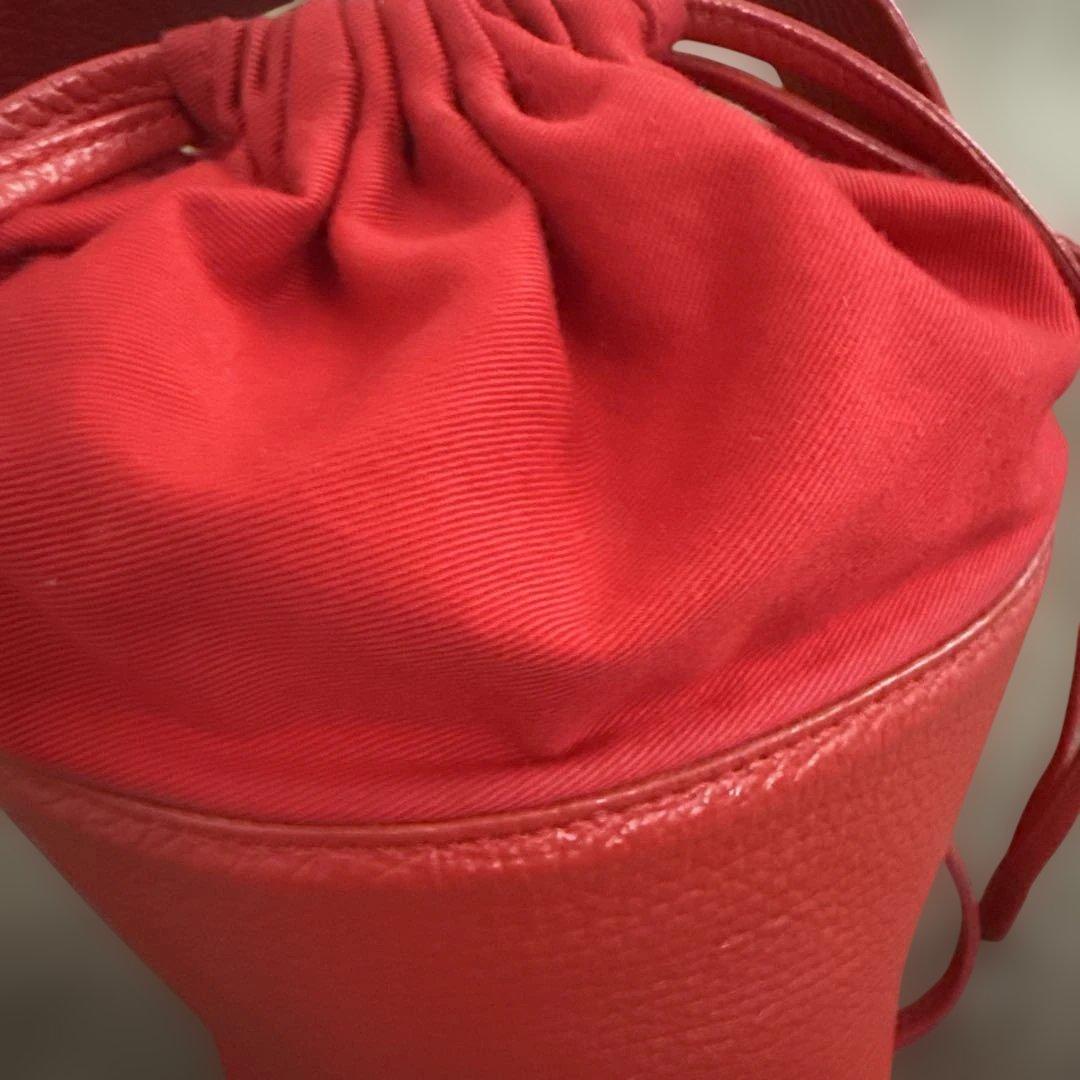 アヤコバッグ　ポタリバッグ　レッド