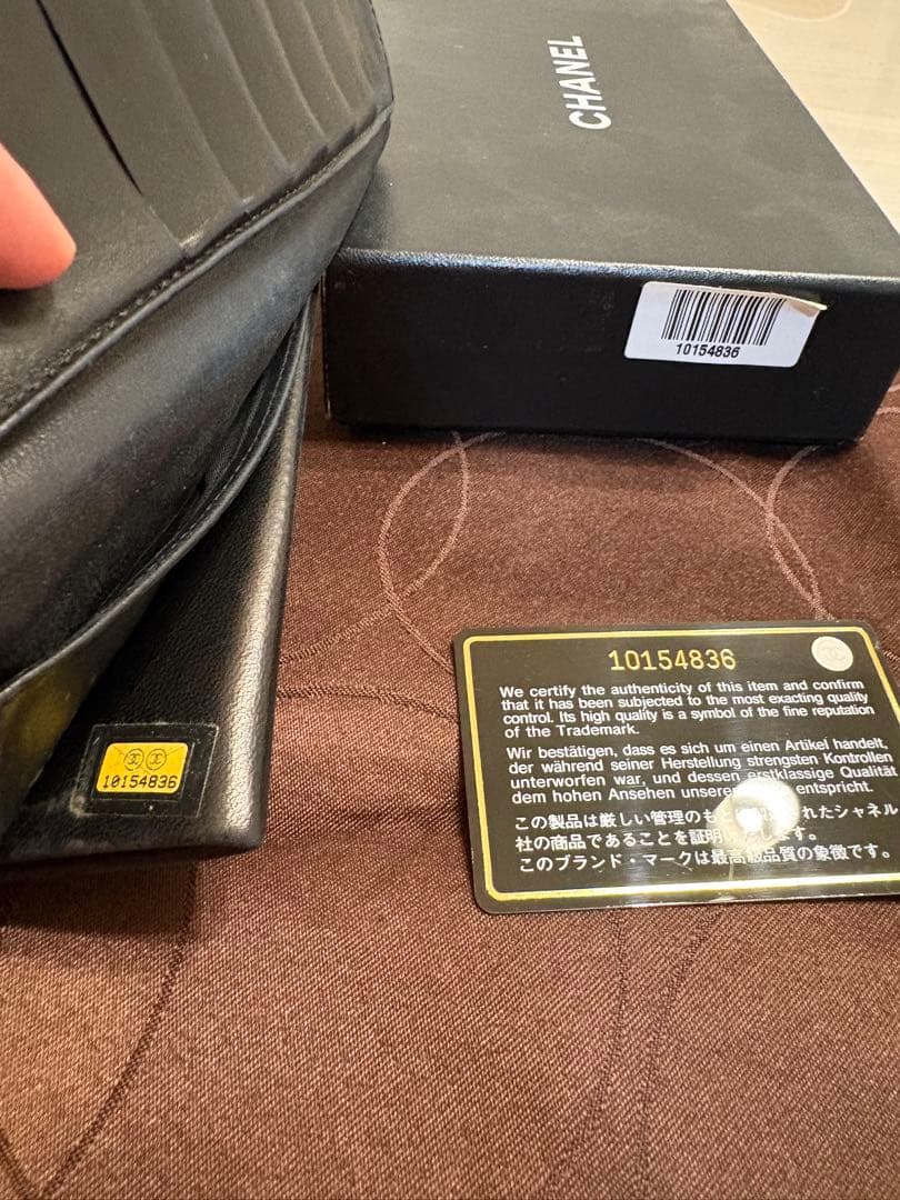 CHANEL キャビアスキン　長財布　キーケース　2点セット