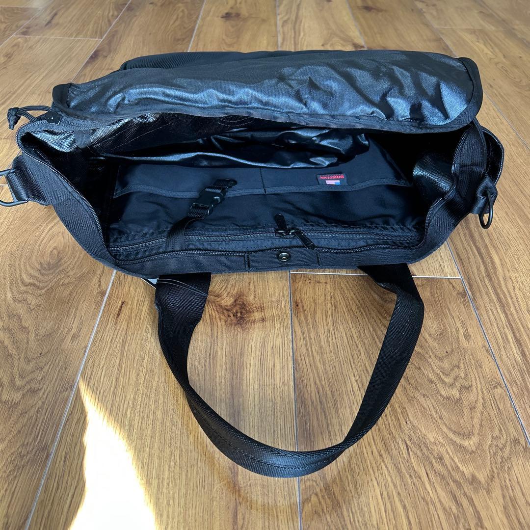 新品 黒 ブリーフィング GYM WIRE トートバッグ ジム ワイヤー USA
