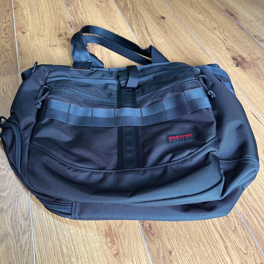 新品 黒 ブリーフィング GYM WIRE トートバッグ ジム ワイヤー USA