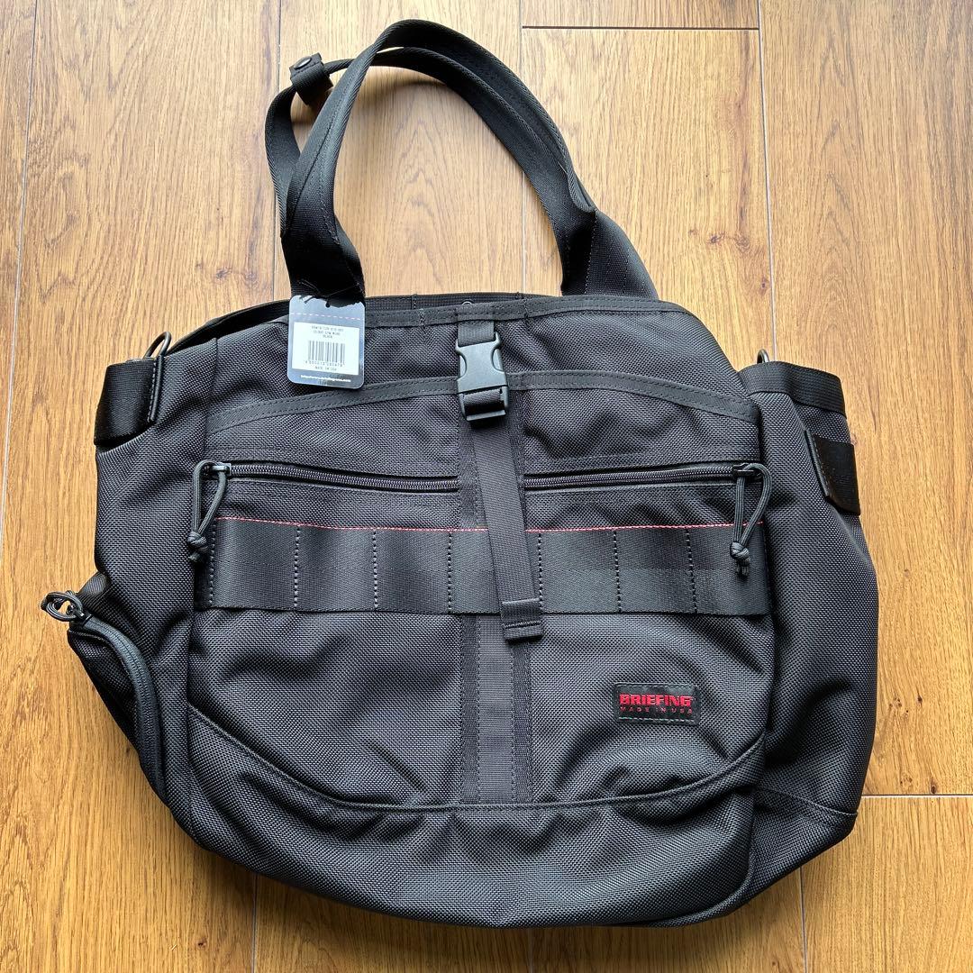 新品 黒 ブリーフィング GYM WIRE トートバッグ ジム ワイヤー USA