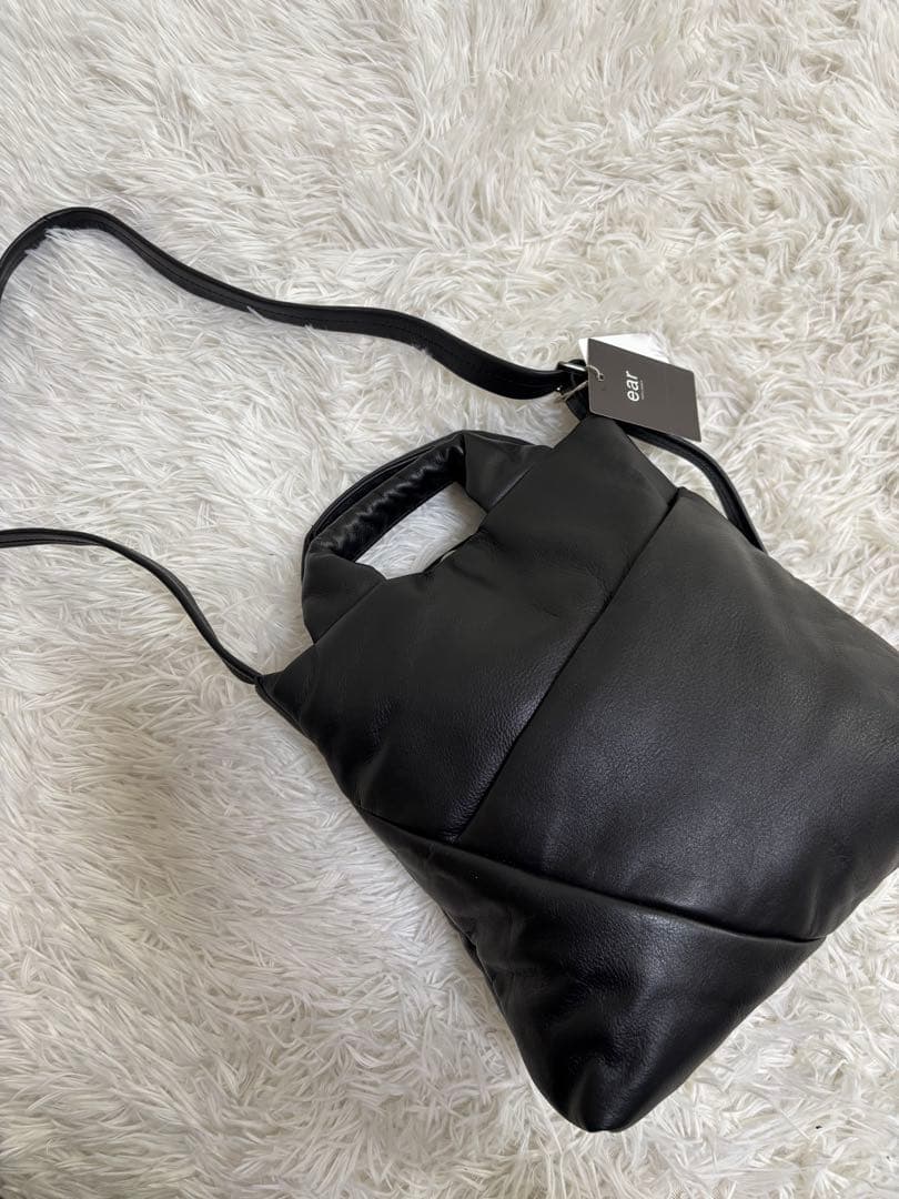 イアパピヨネ　本革2way ボンディングぺったんショルダーバッグ Sサイズ