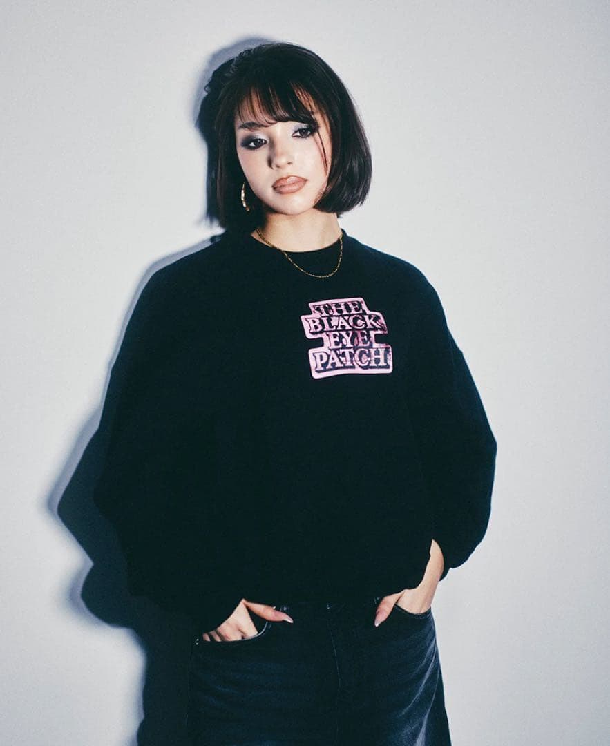 ブラックアイパッチ　トレーナー　スウェット　Black Eye Patch