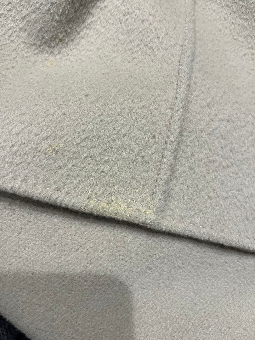 エブール♡ダブルビーバーノーカラーコート