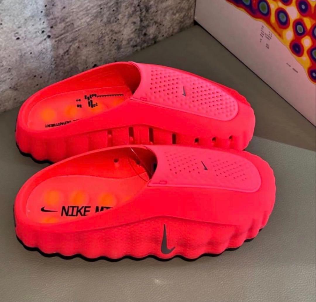靴 Nike Mind 001 Mules \"Solar Red\"