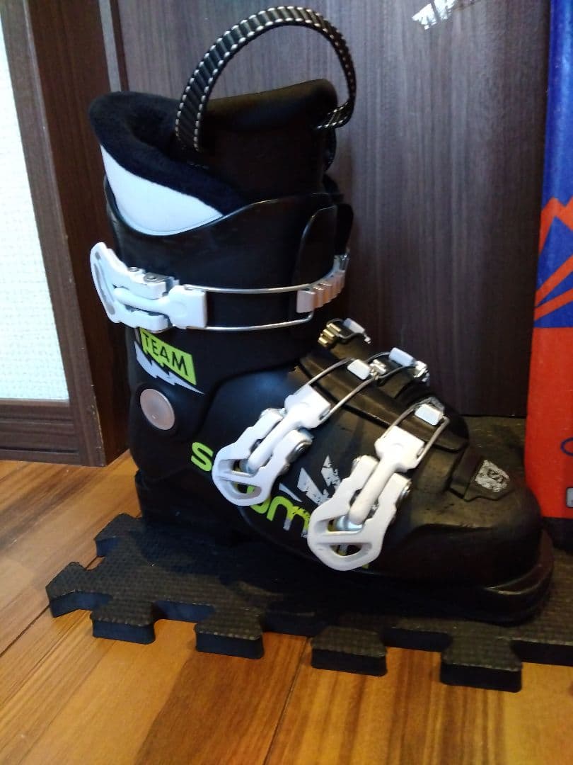 【ハイエンドモデル】SALOMON 子供用 スキーセット メンテ・WAX済み✔